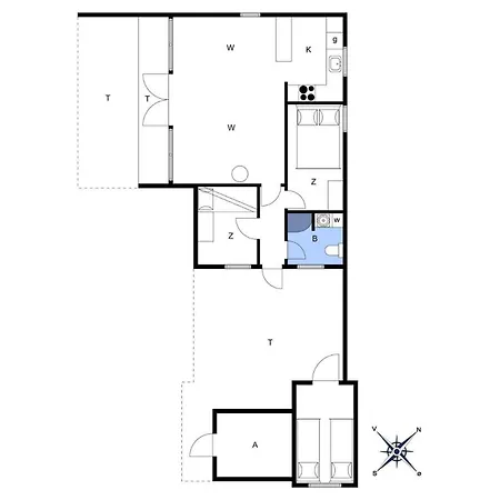 0146-romo-ejnar-mikkelsensvej-16 Casa de Férias